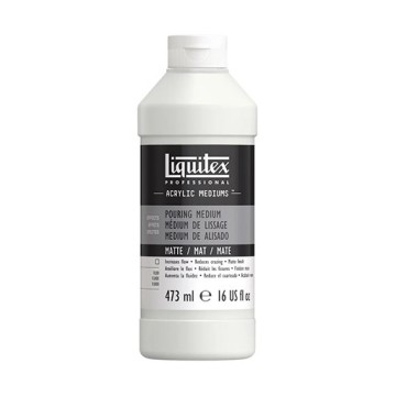 LIQUITEX MATTE POURING MEDIUM - MEDIUM OPACO PER COLATA