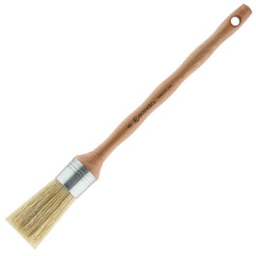 ESCODA PATENT SPAZZOLA TONDA SETOLA NATURALE MANICO LUNGO SERIE 7700