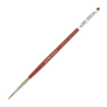 WINSOR & NEWTON SCEPTRE GOLD II PENNELLO TONDO FIBRA SINTETICA MANICO CORTO SERIE 101