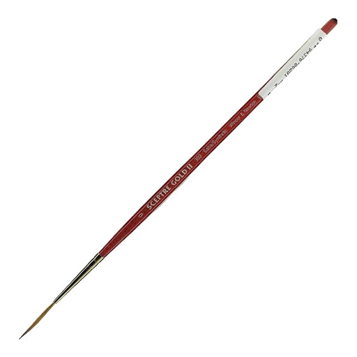 WINSOR & NEWTON SCEPTRE GOLD II PINCEL LETTERING SINTÉTICO MANGO CORTO SERIE 303