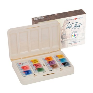 WHITE NIGHTS SCATOLA PLASTICA ACQUERELLI 12 GODET INTERI - COLLABORAZIONE CON IWS GLOBAL