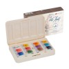 WHITE NIGHTS AQUARELLFARBE IM KUNSTSTOFFKASTEN 12 NÄPFCHEN - ZUSAMMENARBEIT MIT IWS GLOBAL