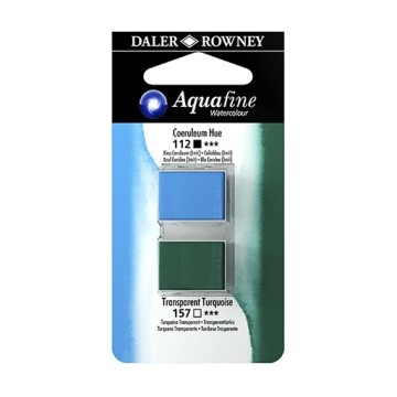 DALER ROWNEY AQUAFINE ACQUERELLI IN DUE MEZZI GODET