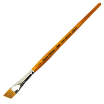 SILVER GOLDEN NATURAL PINCEL PLANO SESGADO MANGO CORTO SERIE 2006S