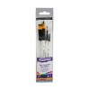 DALER ROWNEY GRADUATE SET 4 PINCEAUX SYNTHÉTIQUES POUR AQUARELLE MANCHE COURT