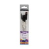 DALER ROWNEY GRADUATE SET 4 SYNTHETIK-FLACHPINSEL KURZER STIEL