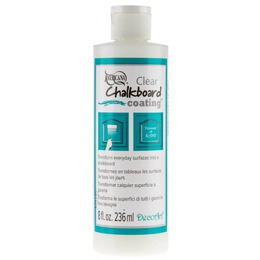 DECOART AMERICANA CLEAR CHALKBOARD COATING TAFELFARBE TRANSPARENT
