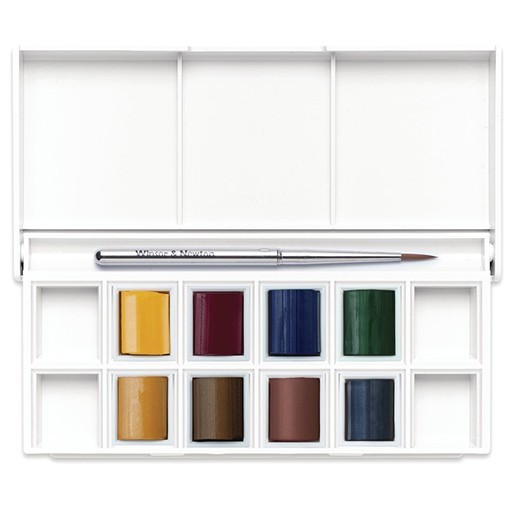 WINSOR & NEWTON COTMAN AQUARELLFARBE TASCHENSET FÜR LANDSCHAFTSMALEREI