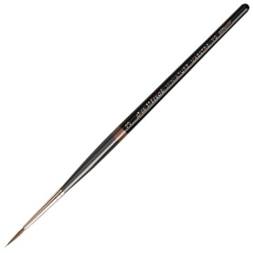 DA VINCI MAESTRO PENNELLO TONDO PER MINIATURE MARTORA KOLINSKY PUNTA EXTRA LUNGA SERIE 70