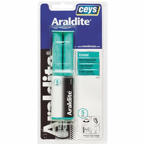 CEYS ARALDITE CRISTAL TRANSPARENT KLEBER 24 ML
