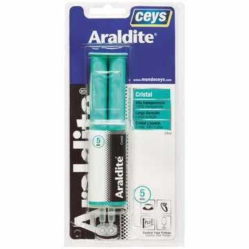 CEYS ARALDITE CRISTAL ADESIVO TRASPARENTE 24 ML