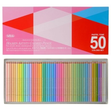 HOLBEIN ARTISTS' COLORED PENCIL PASTEL TONE SET OP936 - 50 MATITE COLORATE PER ARTISTI COLORI PASTELLO