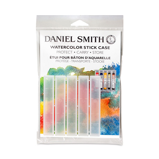 DANIEL SMITH COFFRETS DE PLASTIQUE VIDES POUR 5 BÂTONS D'AQUARELLE