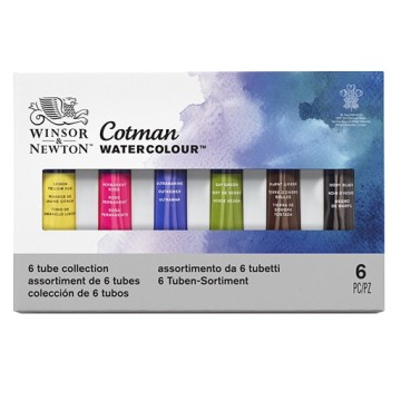 WINSOR & NEWTON SET ACQUERELLI COTMAN IN TUBETTO