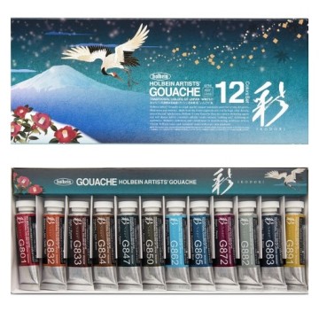 HOLBEIN IRODORI ARTISTS' GOUACHE COLORI TRADIZIONALI DEL GIAPPONE - INVERNO