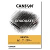 CANSON GRADUATE BLOC BRISTOL 180 G EXTRA BLANCO