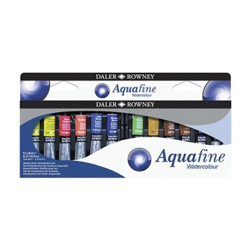 DALER ROWNEY AQUAFINE SET INTRODUTTIVO ACQUERELLO 12 X 8 ML