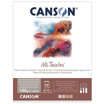 CANSON MI-TEINTES BLOCCO 160 G