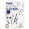CLAIREFONTAINE PAINT ON À GRAIN BLOCCO MIXED MEDIA 250 G - GRANA GROSSA
