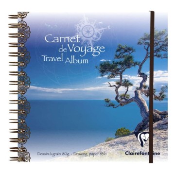 CLAIREFONTAINE CARNET DE VOYAGE - TACCUINI DA VIAGGIO