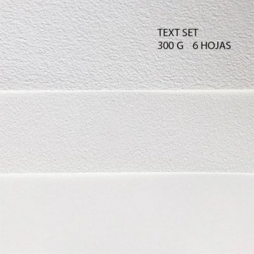 BAOHONG CONFEZIONE PROVA 6 FOGLI DI CARTA PER ACQUERELLO 300 G 100% COTONE