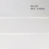 BAOHONG TRIAL PACK OF 6 WATERCOLOUR PAPER SHEETS 300 G 100% COTTON