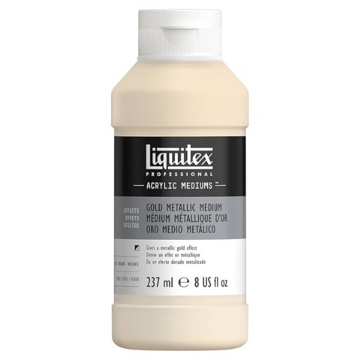 LIQUITEX GOLD METALLIC MEDIUM - MEDIUM METALLIZZATO ORO