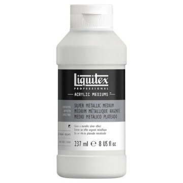 LIQUITEX MEDIUM METALLIZZATO ARGENTO