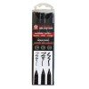 SAKURA PIGMA SENSEI SET OF 3 PENS WITH CHISEL TIP