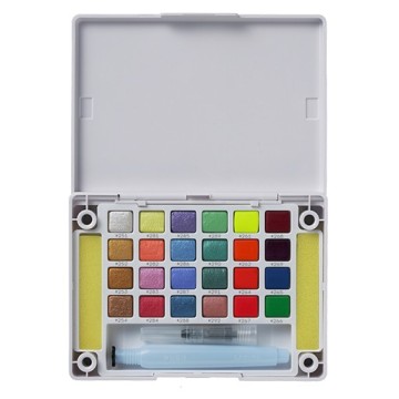 SAKURA KOI WATER COLORS SKETCH BOX 24 CREATIVE ART COLORS