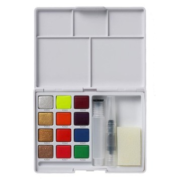 SAKURA KOI WATER COLORS SKETCH BOX 12 CREATIVE ART COLORS