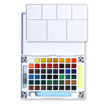 SAKURA KOI WATER COLORS POCKETBOX SET ACQUERELLI 48 COLORI