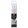 SAKURA GELLY ROLL BLANCO BRILLANTE BÁSICO ESTUCHE BLANCO 3 BOLÍGRAFOS