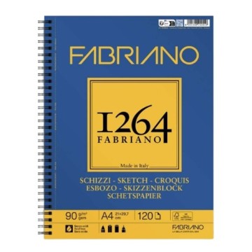 FABRIANO 1264 SKETCH BLOCCO PER SCHIZZI 90 G