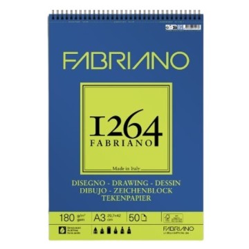 FABRIANO 1264 DRAWING BLOCCO DA DISEGNO 180 G