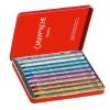 CARAN D'ACHE NEOCOLOR I CAJAS METÁLICAS SURTIDAS PASTEL DE CERA PERMANENTE