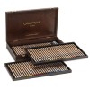 CARAN D'ACHE COFFRET BOIS LUMINANCE 6901 DE 76 COULEURS + 2 BLENDER + 2 GRAFWOOD