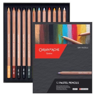 CARAN D'ACHE SCATOLE CARTONE ASSORTITE MATITE PASTELLO