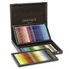 CARAN D'ACHE SUPRACOLOR SOFT COFFRETS EN BOIS ASSORTIS DE CRAYONS DE COULEUR AQUARELLABLES