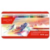CARAN D'ACHE SUPRACOLOR SOFT BOÎTES EN MÉTAL ASSORTIES DE CRAYONS DE COULEUR AQUARELLABLES