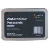 ETCHR WATERCOLOUR POSTCARDS METAL TIN SET 300 G COLD PRESSED 25% COTTON