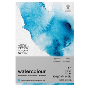 WINSOR & NEWTON BLOCCO PER ACQUERELLO 25% COTONE 300 G