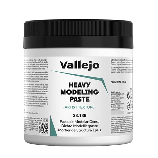 VALLEJO HEAVY MODELING PASTE - DICHTE MODELLIERPASTE