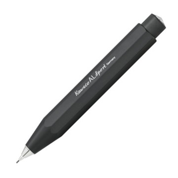 KAWECO AL SPORT PORTAMINE 0.7 MM ALLUMINIO NERO