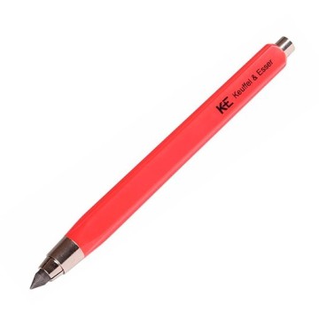 KEUFFEL & ESSER MATITONE PORTAMINE LUNGO CON MINA DI 5.6 MM IN RESINA ROSSA