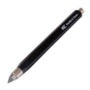 KEUFFEL & ESSER MATITONE PORTAMINE LUNGO IN RESINA NERA CON MINA DI 5.6 MM