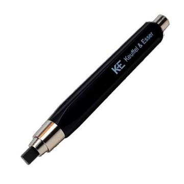 KEUFFEL & ESSER PORTAMINE CORTO IN RESINA NERA CON MINA RETTANGOLARE DI 5.6 MM