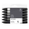 WINSOR & NEWTON PROMARKER SET 6 TONS NEUTRES