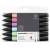 WINSOR & NEWTON PROMARKER BRUSH SET 6 TONOS PASTEL
