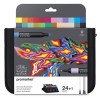 WINSOR & NEWTON PROMARKER SET ARTE E ILLUSTRAZIONE 24 MARCATORI + ASTUCCIO